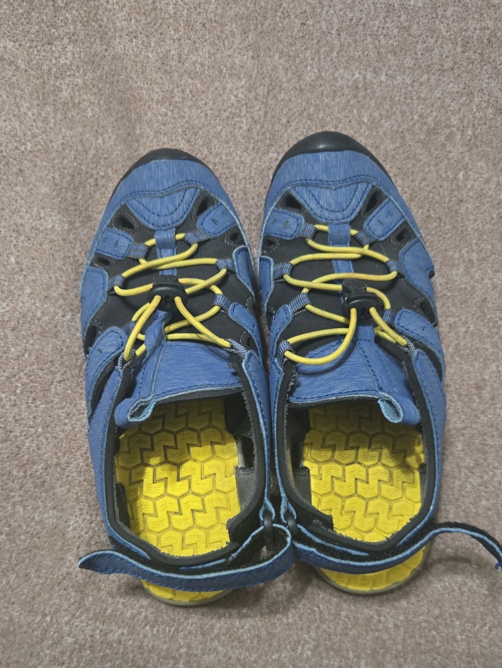 Northside Blue and Yellow Kids Active Sandals